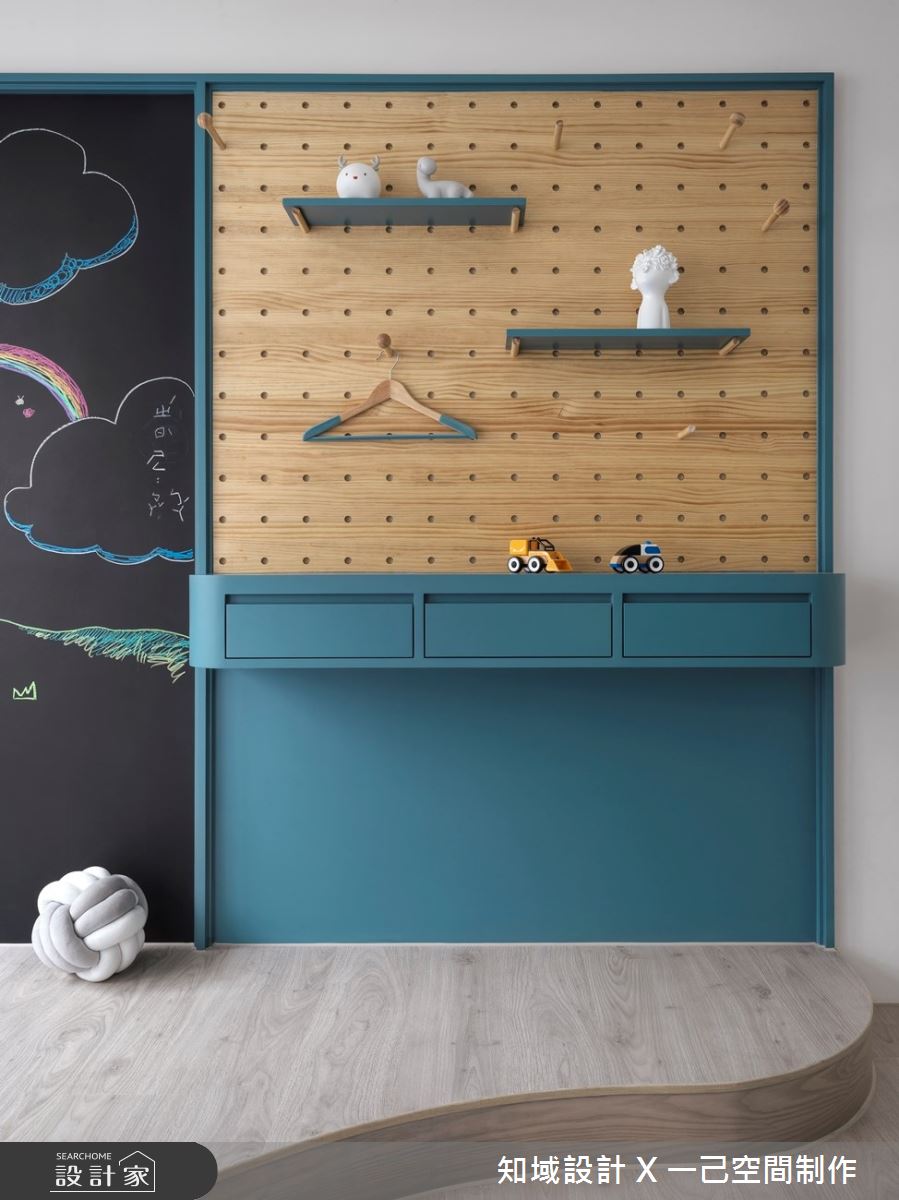 36坪中古屋(5~15年)＿北歐風兒童房兒童房案例圖片＿知域設計 X 一己空間制作＿知域_穗之23