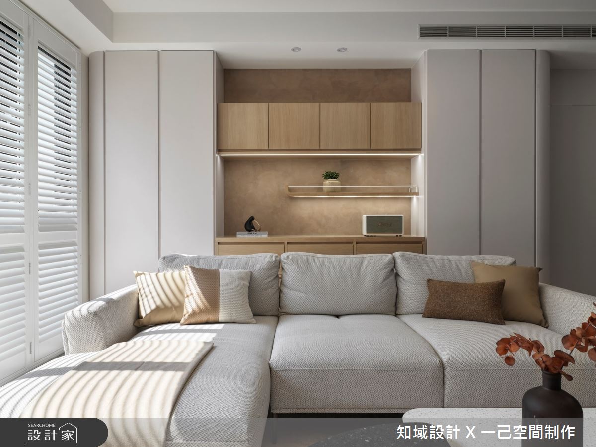 36坪中古屋(5~15年)＿北歐風客廳案例圖片＿知域設計 X 一己空間制作＿知域_穗之6