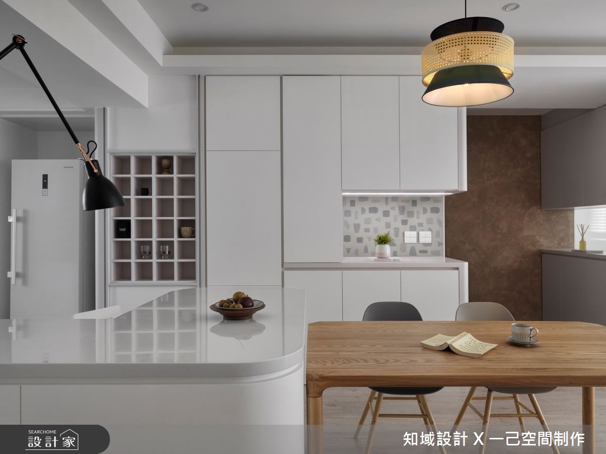 36坪中古屋(5~15年)＿北歐風餐廳吧檯案例圖片＿知域設計 X 一己空間制作＿知域_穗之8