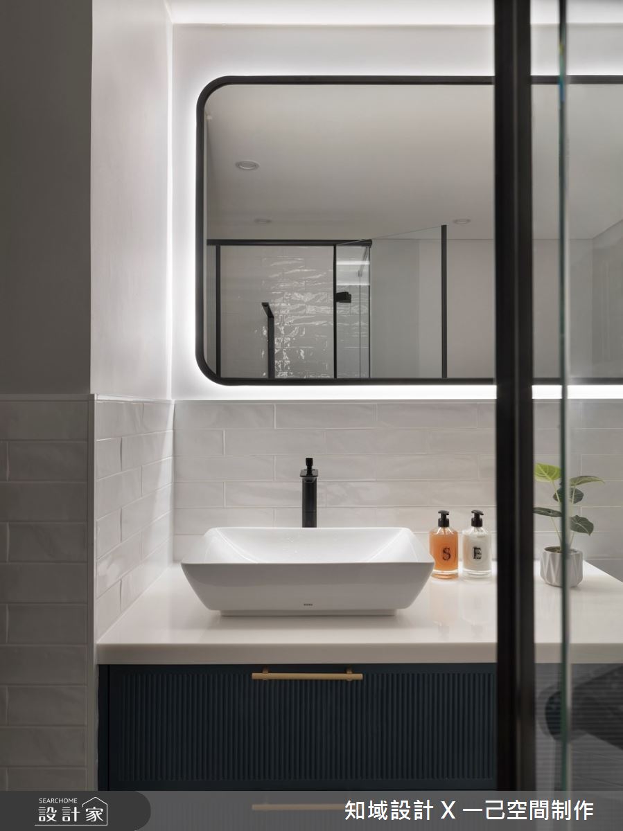 36坪中古屋(5~15年)＿北歐風浴室案例圖片＿知域設計 X 一己空間制作＿知域_穗之20