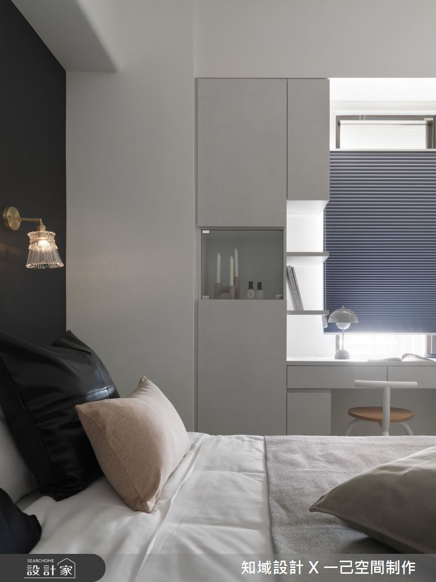 新成屋(5年以下)＿北歐風臥室案例圖片＿知域設計 X 一己空間制作＿知域_蒼翠之15