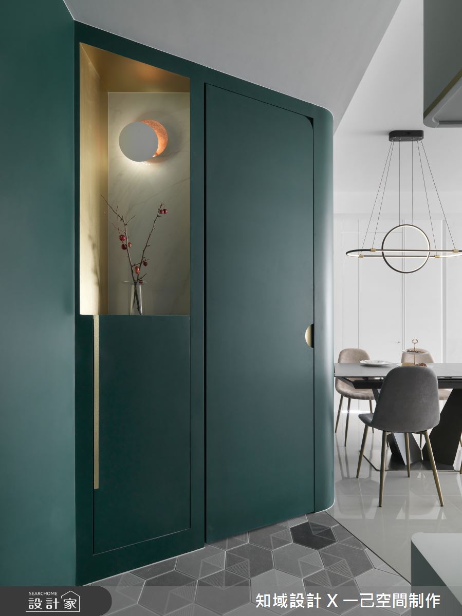 新成屋(5年以下)＿北歐風玄關案例圖片＿知域設計 X 一己空間制作＿知域_蒼翠之1