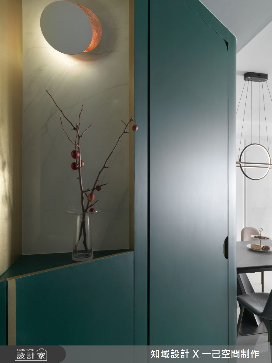 新成屋(5年以下)＿北歐風玄關案例圖片＿知域設計 X 一己空間制作＿知域_蒼翠之2