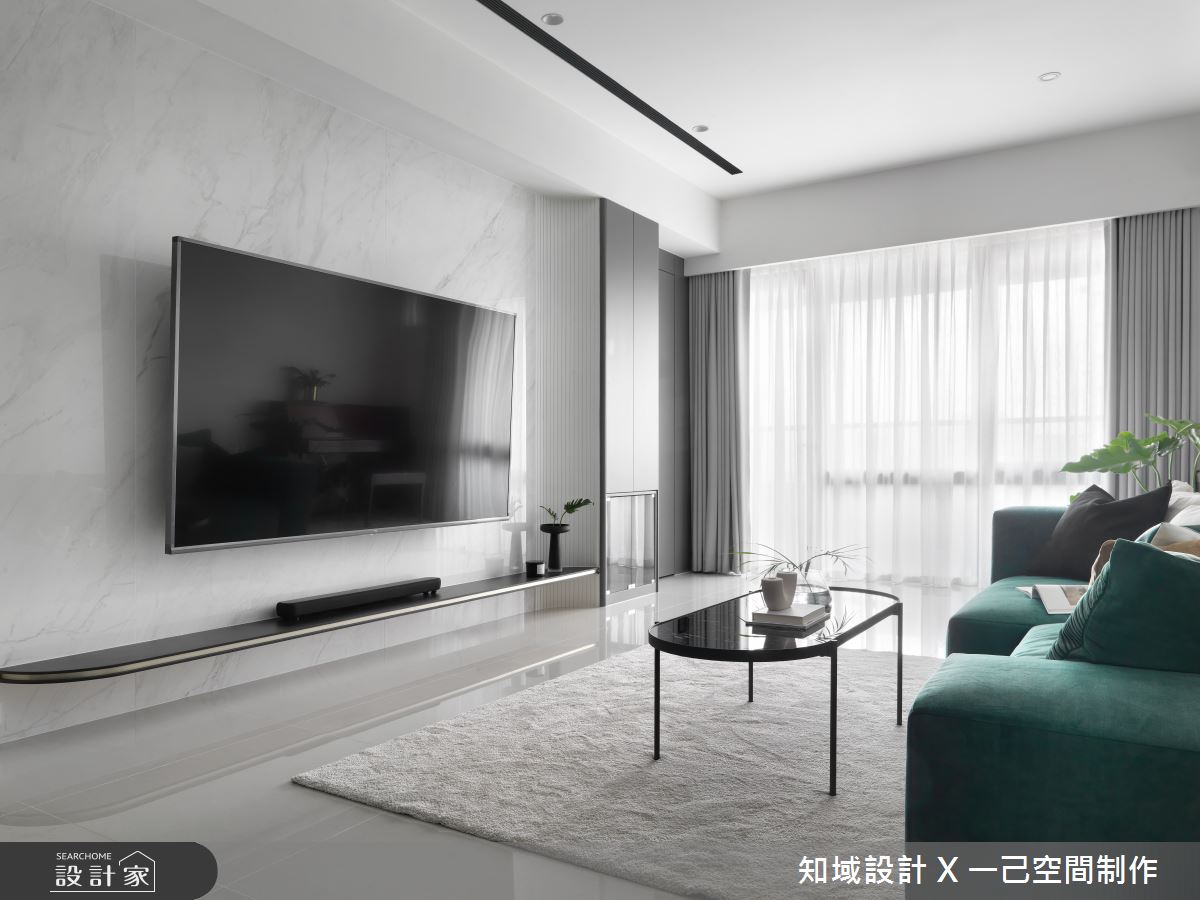 新成屋(5年以下)＿北歐風客廳案例圖片＿知域設計 X 一己空間制作＿知域_蒼翠之5