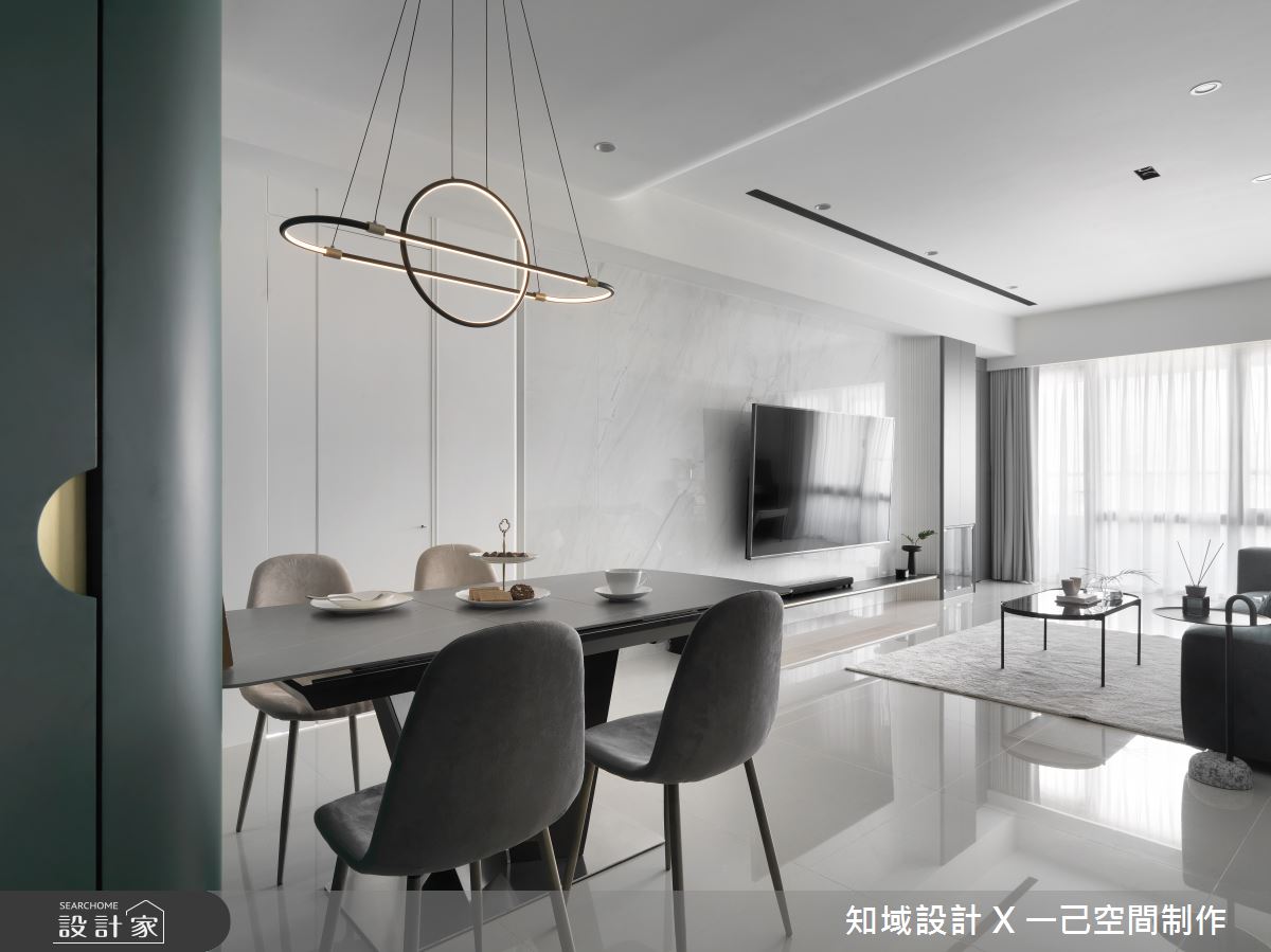 新成屋(5年以下)＿北歐風餐廳案例圖片＿知域設計 X 一己空間制作＿知域_蒼翠之4