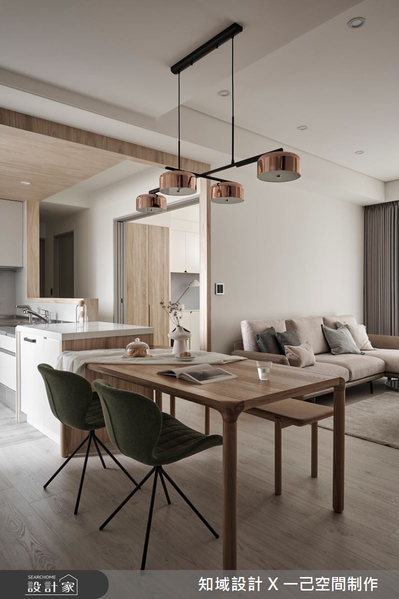 25坪新成屋(5年以下)＿北歐風餐廳案例圖片＿知域設計 X 一己空間制作＿知域_時時日日之5