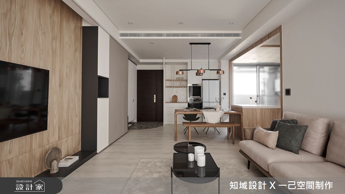 25坪新成屋(5年以下)＿北歐風客廳餐廳案例圖片＿知域設計 X 一己空間制作＿知域_時時日日之12