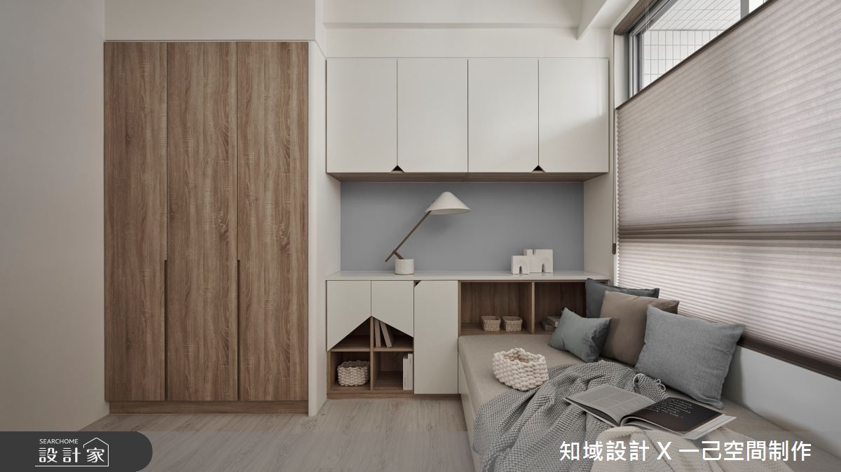 25坪新成屋(5年以下)＿北歐風書房臥榻案例圖片＿知域設計 X 一己空間制作＿知域_時時日日之18