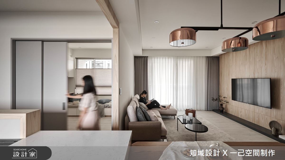 25坪新成屋(5年以下)＿北歐風客廳案例圖片＿知域設計 X 一己空間制作＿知域_時時日日之16