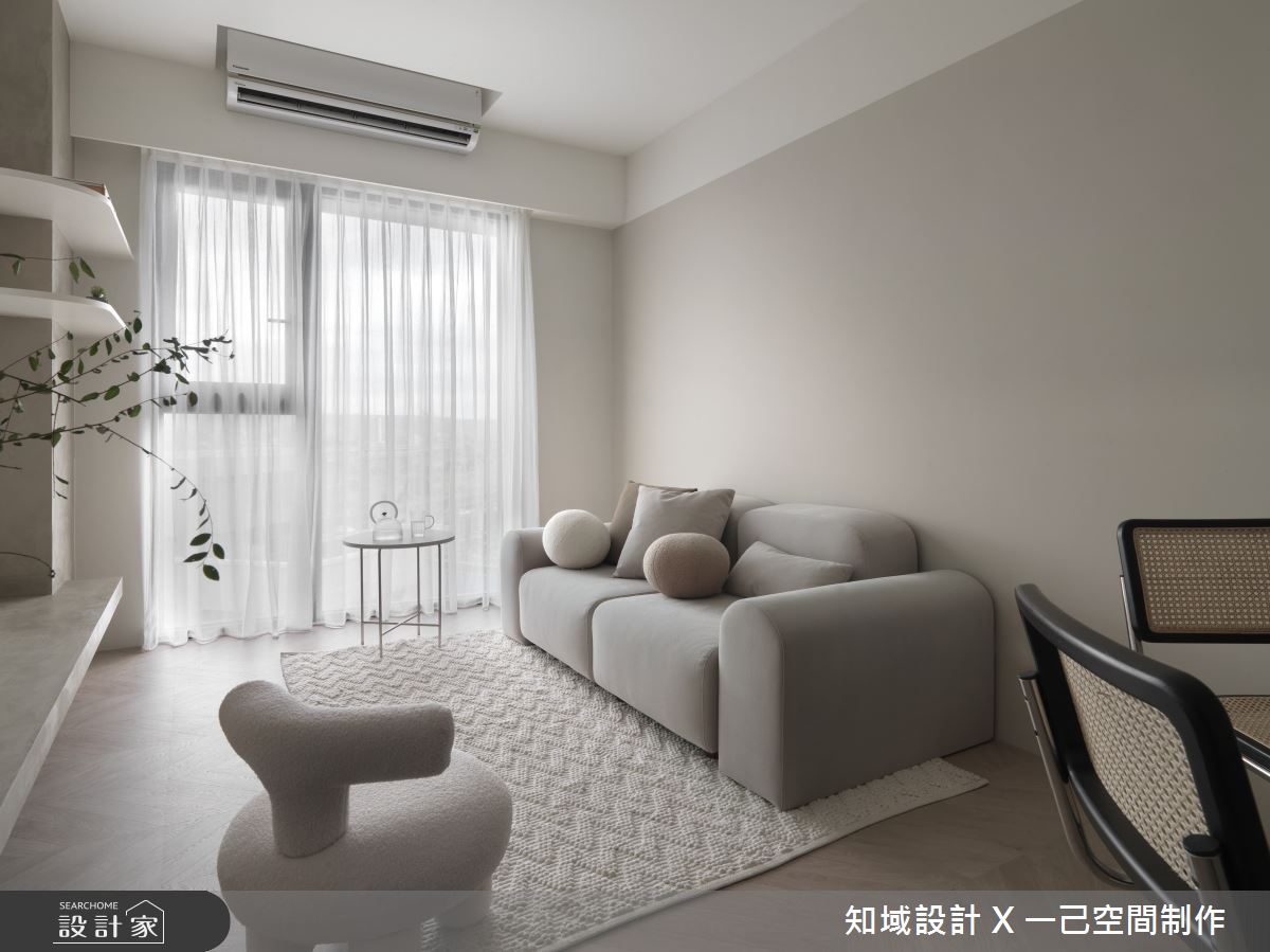 16坪新成屋(5年以下)＿北歐風客廳案例圖片＿知域設計 X 一己空間制作＿知域_Butter之12