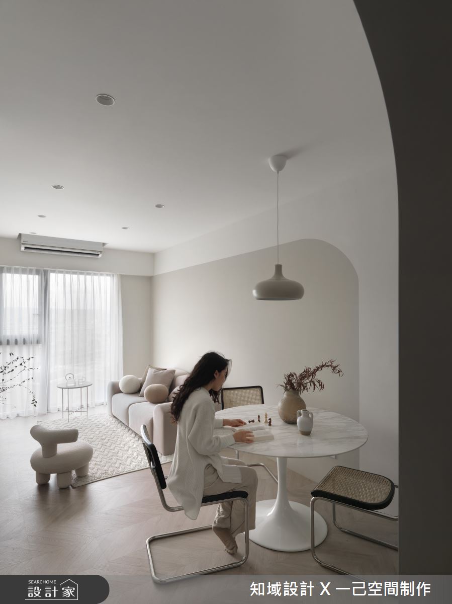 16坪新成屋(5年以下)＿北歐風餐廳案例圖片＿知域設計 X 一己空間制作＿知域_Butter之14