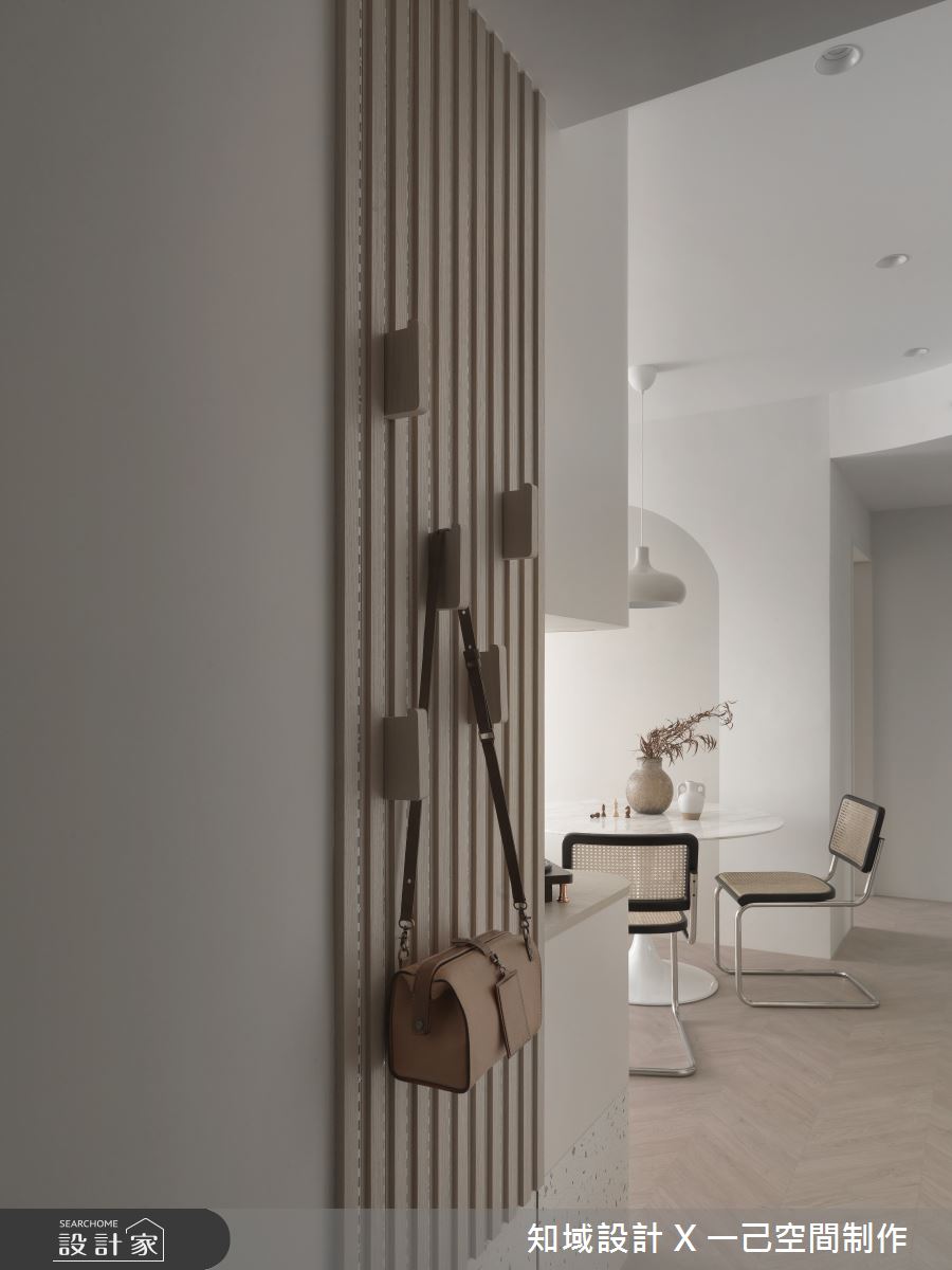 16坪新成屋(5年以下)＿北歐風玄關案例圖片＿知域設計 X 一己空間制作＿知域_Butter之2