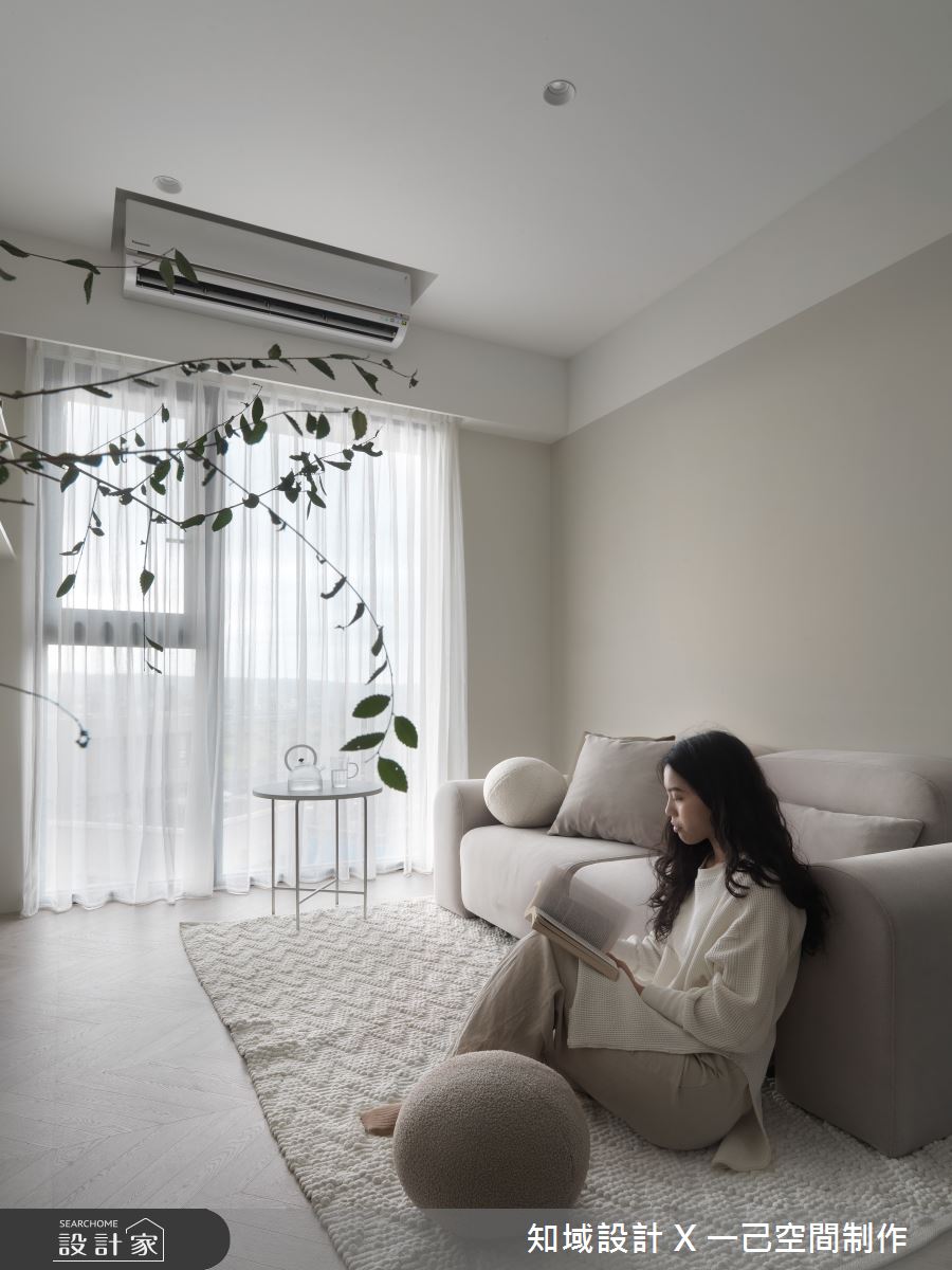 16坪新成屋(5年以下)＿北歐風客廳案例圖片＿知域設計 X 一己空間制作＿知域_Butter之13
