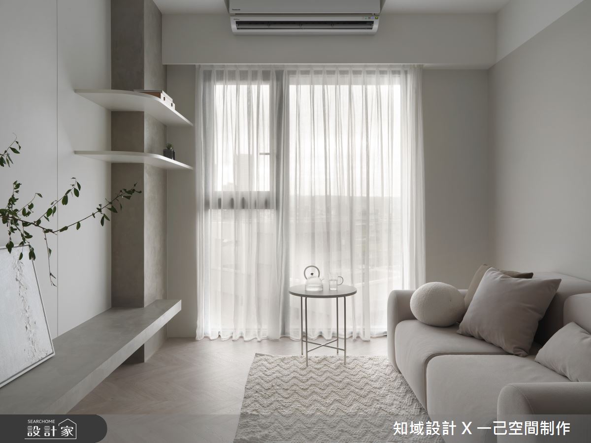 16坪新成屋(5年以下)＿北歐風客廳案例圖片＿知域設計 X 一己空間制作＿知域_Butter之9