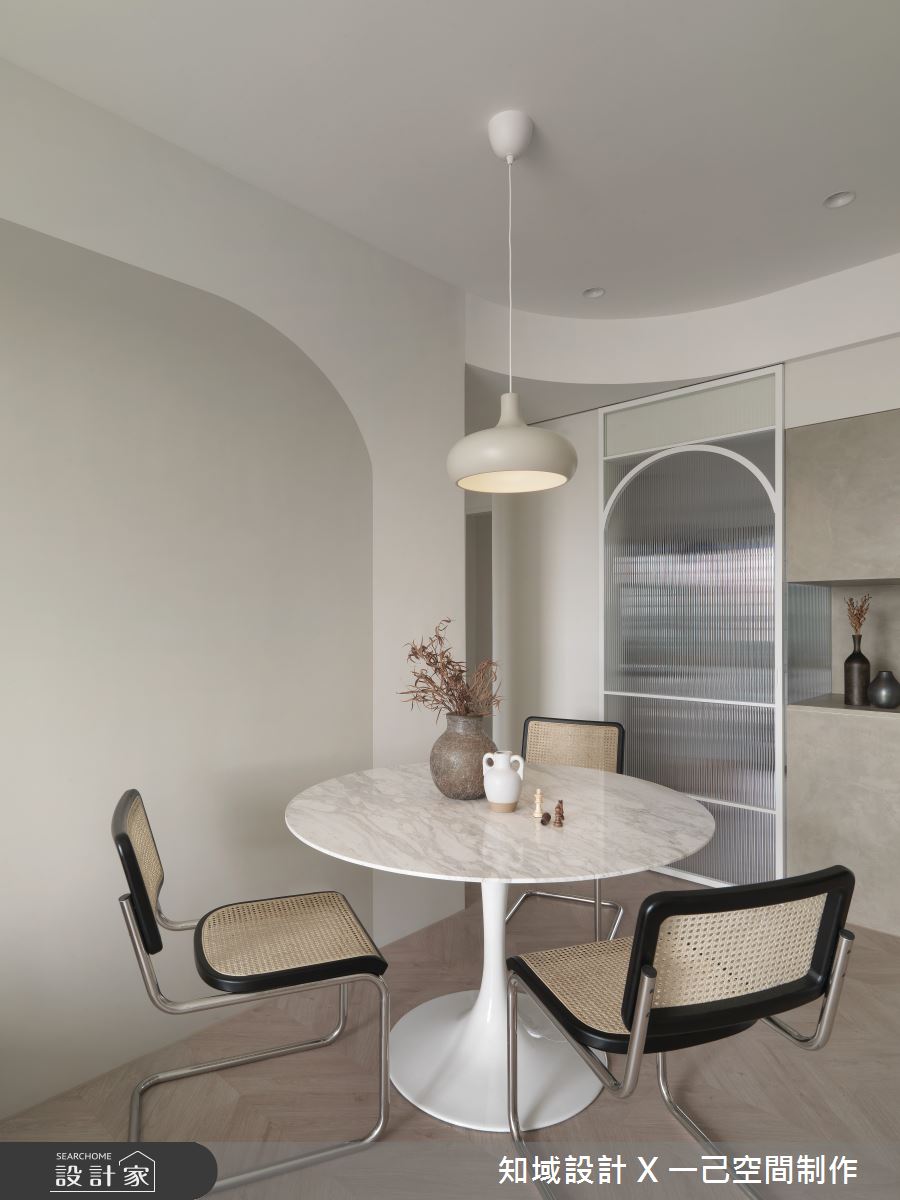 16坪新成屋(5年以下)＿北歐風餐廳案例圖片＿知域設計 X 一己空間制作＿知域_Butter之16