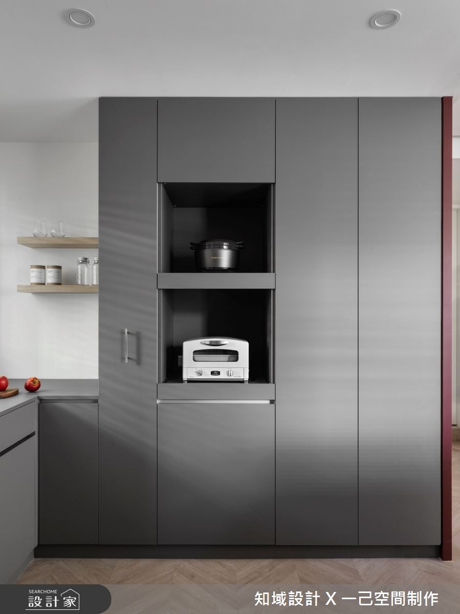 25坪中古屋(5~15年)＿混搭風廚房案例圖片＿知域設計 X 一己空間制作＿知域_澄澄之14