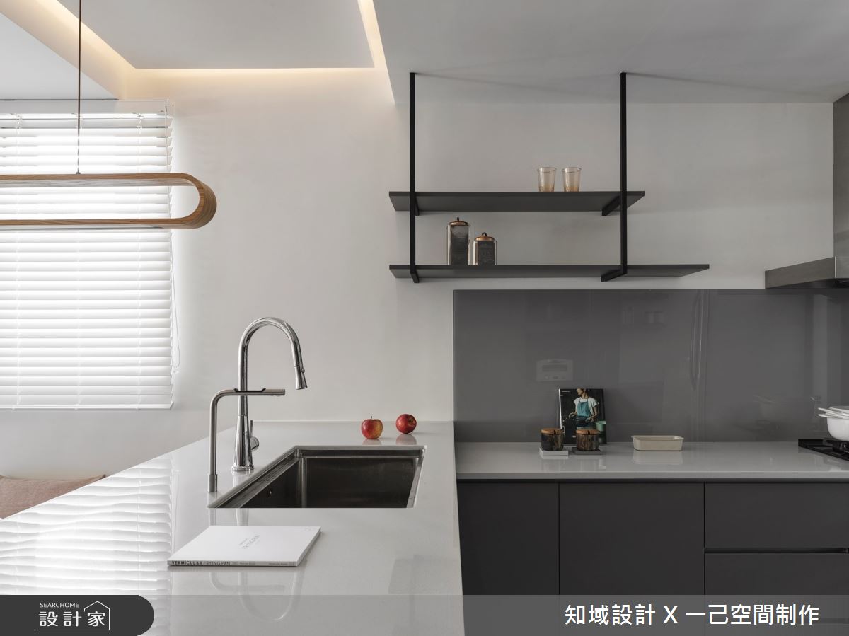 25坪中古屋(5~15年)＿混搭風廚房案例圖片＿知域設計 X 一己空間制作＿知域_澄澄之13