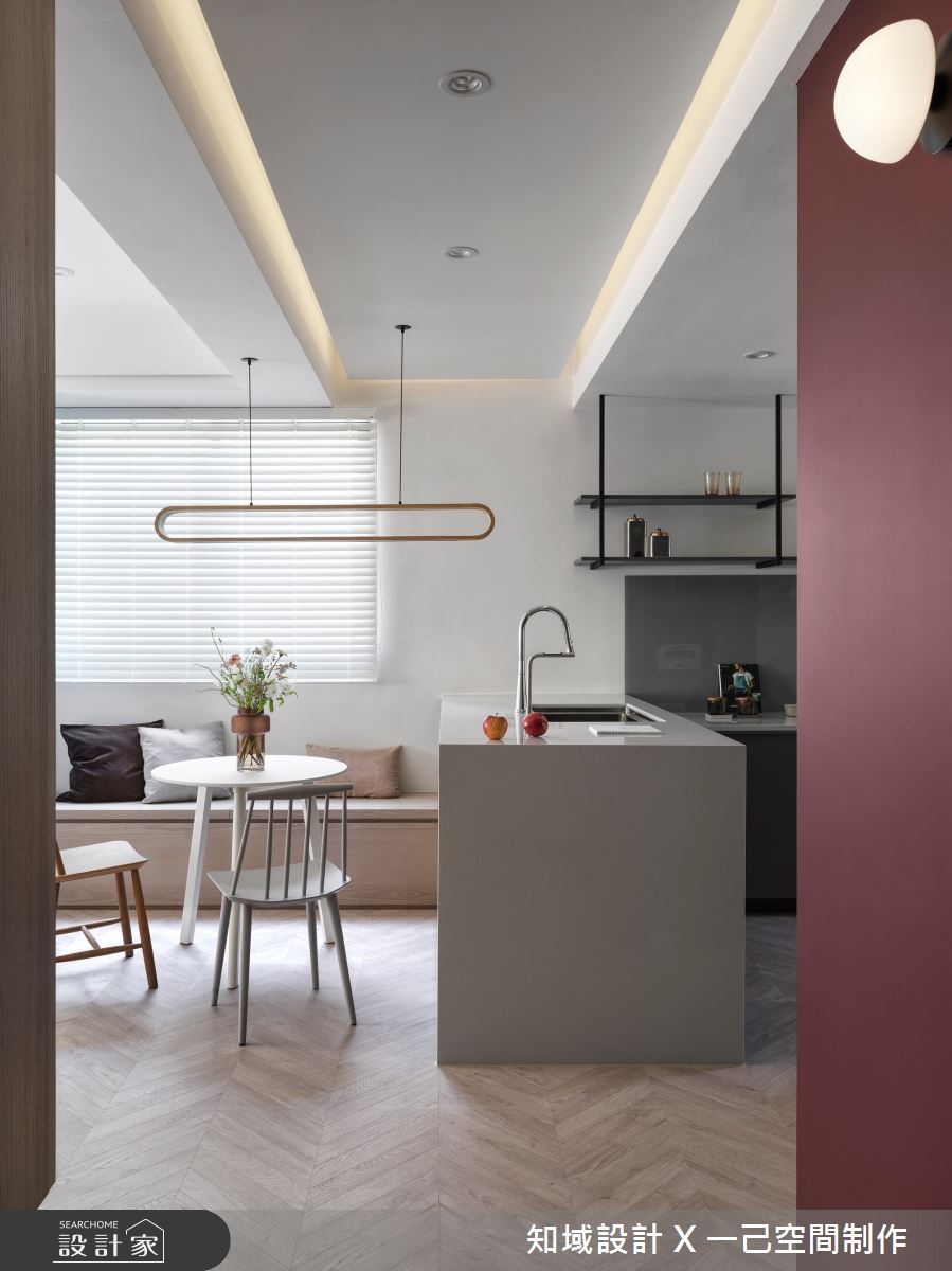 25坪中古屋(5~15年)＿混搭風廚房案例圖片＿知域設計 X 一己空間制作＿知域_澄澄之12