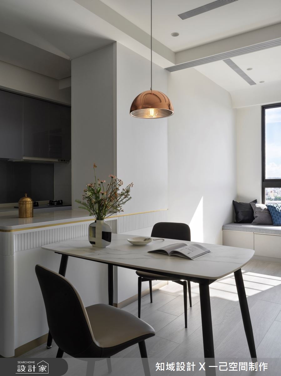 18坪新成屋(5年以下)＿混搭風餐廳案例圖片＿知域設計 X 一己空間制作＿知域_鑠之4