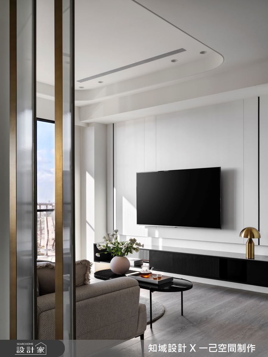 18坪新成屋(5年以下)＿混搭風客廳案例圖片＿知域設計 X 一己空間制作＿知域_鑠之8