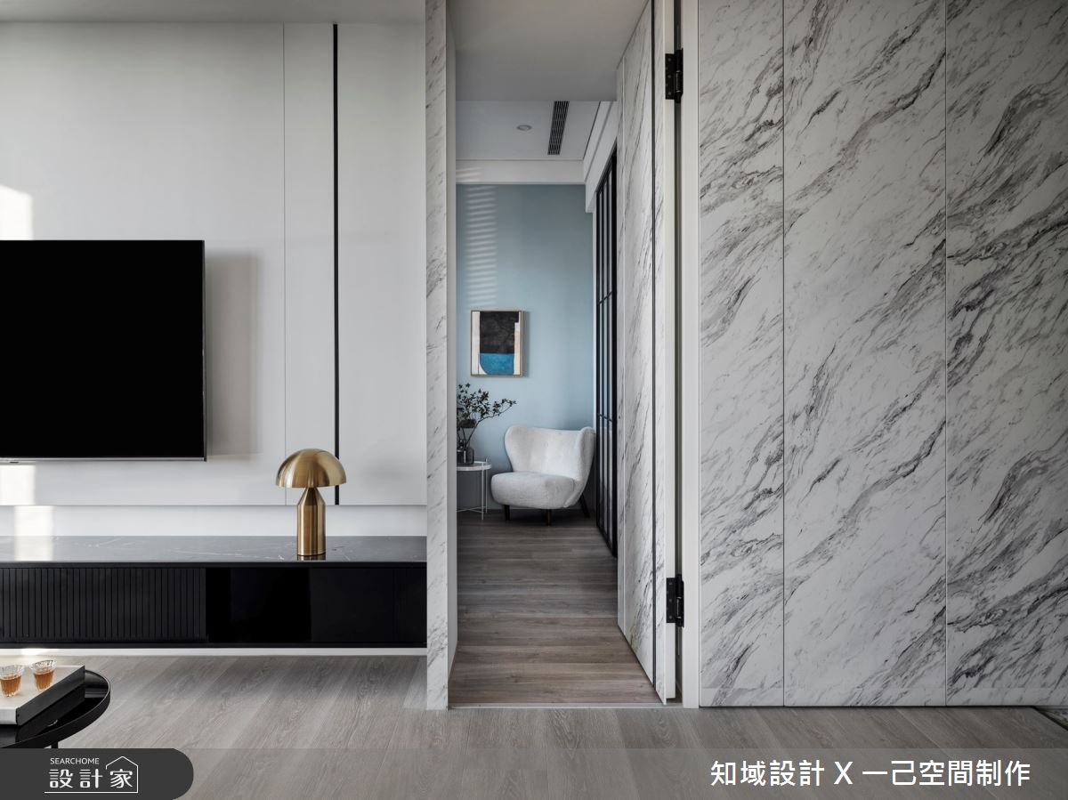 18坪新成屋(5年以下)＿混搭風客廳案例圖片＿知域設計 X 一己空間制作＿知域_鑠之12