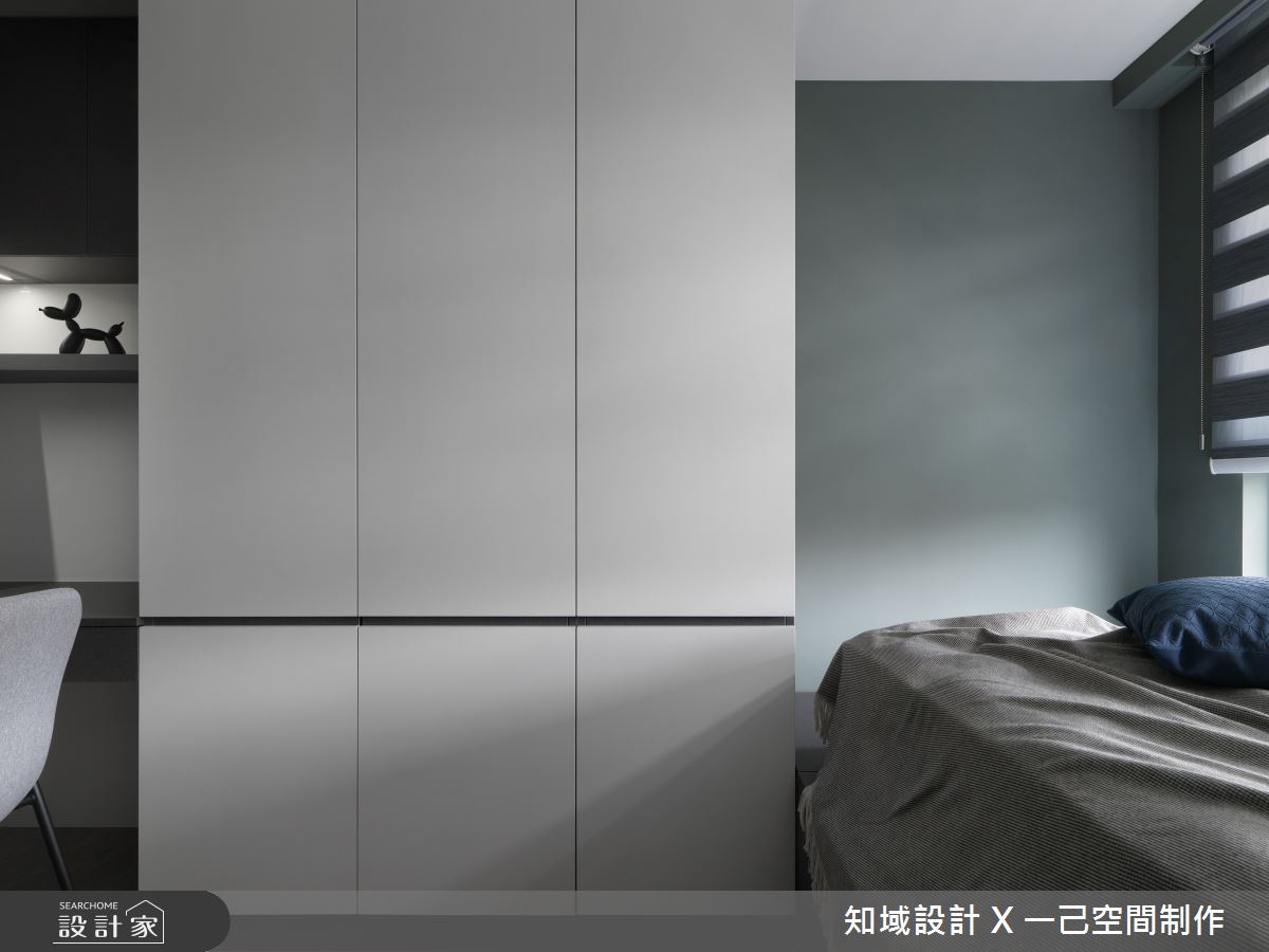 30坪新成屋(5年以下)＿混搭風臥室案例圖片＿知域設計 X 一己空間制作＿知域_探探之17