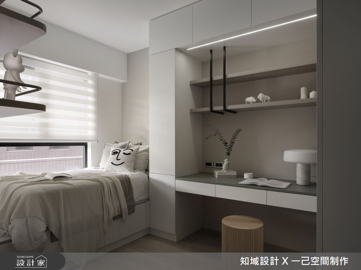 30坪新成屋(5年以下)＿混搭風臥室兒童房兒童房案例圖片＿知域設計 X 一己空間制作＿知域_探探之27