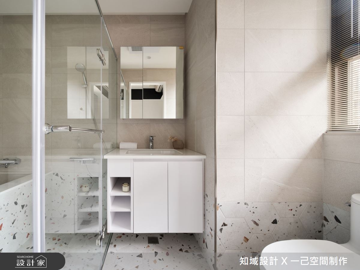 35坪中古屋(5~15年)＿北歐風浴室案例圖片＿知域設計 X 一己空間制作＿知域_憩爾之26