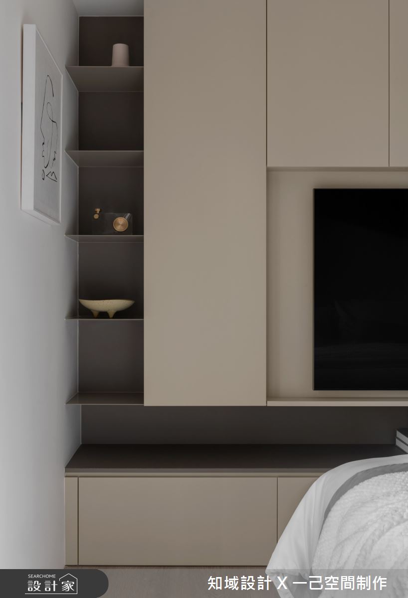 33坪新成屋(5年以下)＿混搭風臥室案例圖片＿知域設計 X 一己空間制作＿一己_輕風旦旦之27