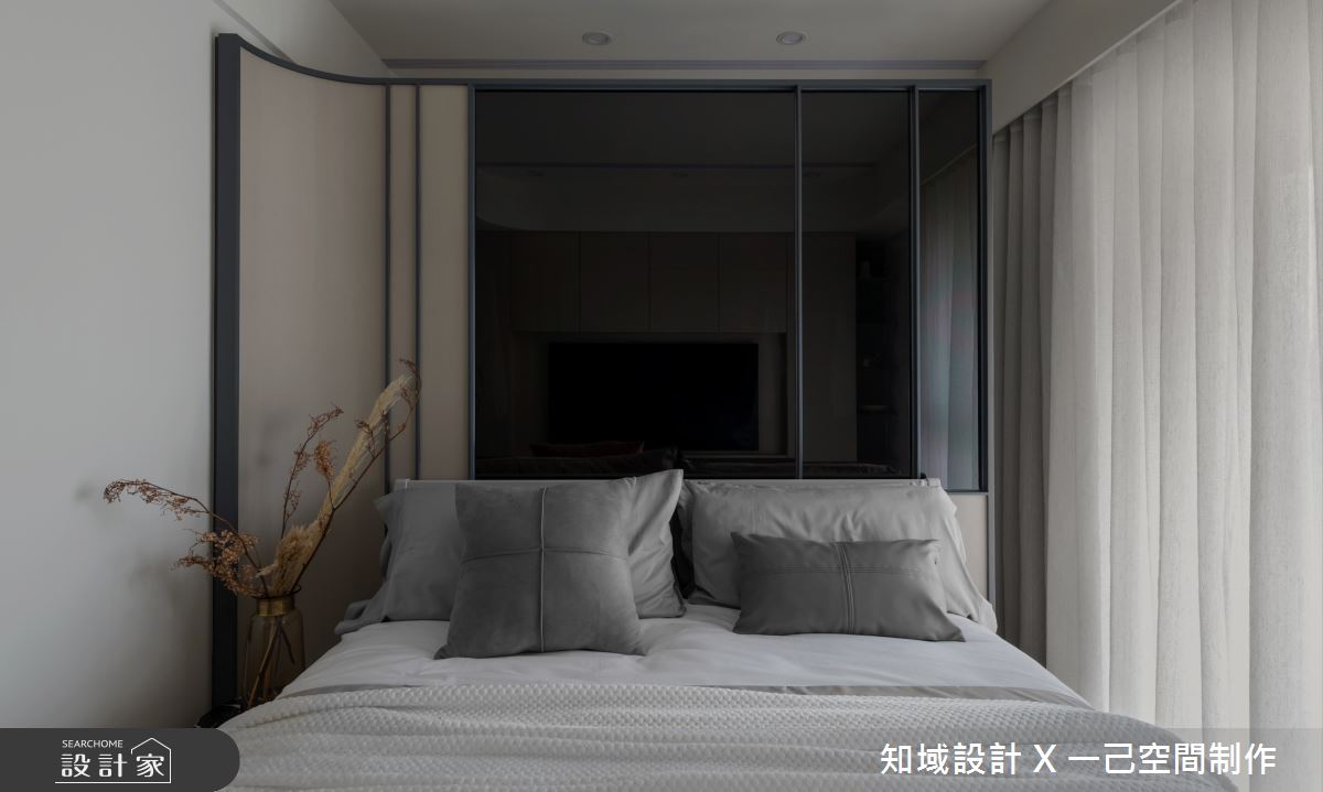 33坪新成屋(5年以下)＿混搭風臥室案例圖片＿知域設計 X 一己空間制作＿一己_輕風旦旦之23