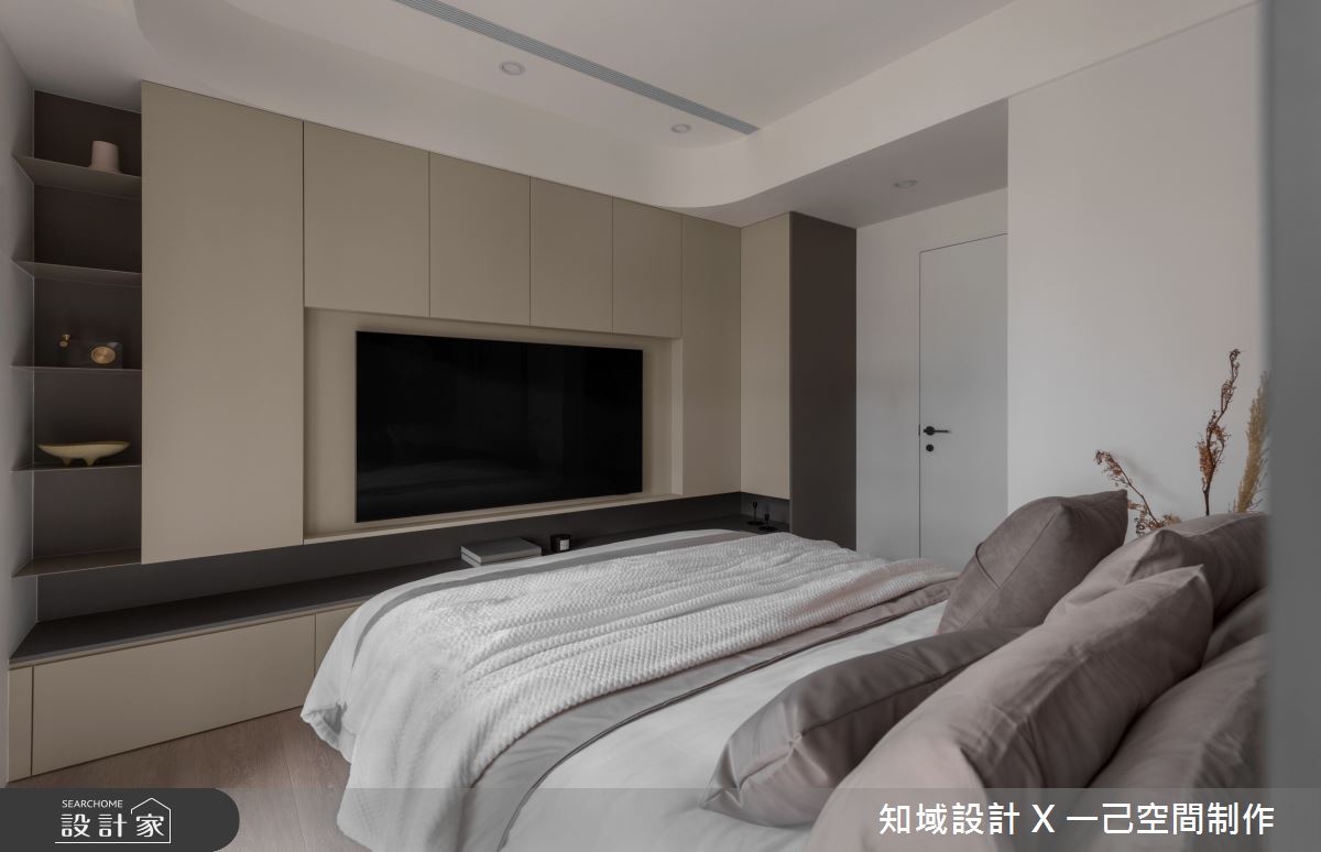 33坪新成屋(5年以下)＿混搭風臥室案例圖片＿知域設計 X 一己空間制作＿一己_輕風旦旦之26