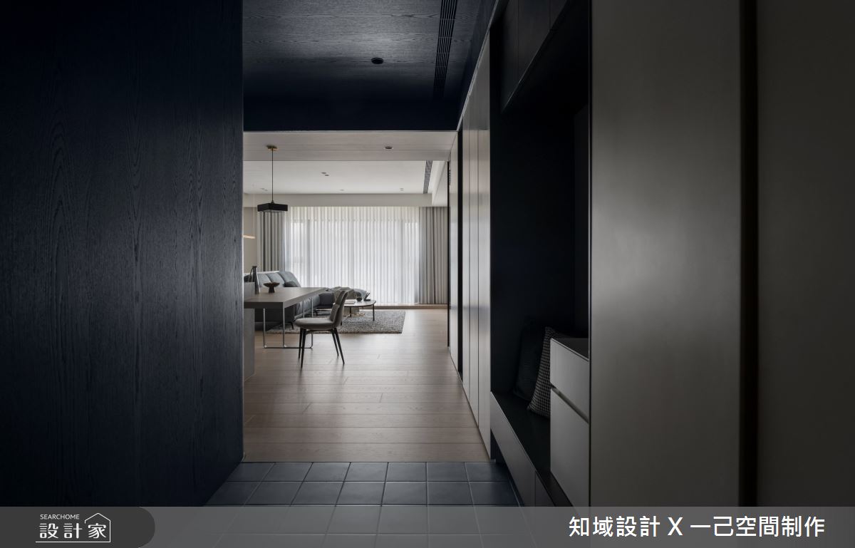 33坪新成屋(5年以下)＿混搭風玄關案例圖片＿知域設計 X 一己空間制作＿一己_輕風旦旦之3