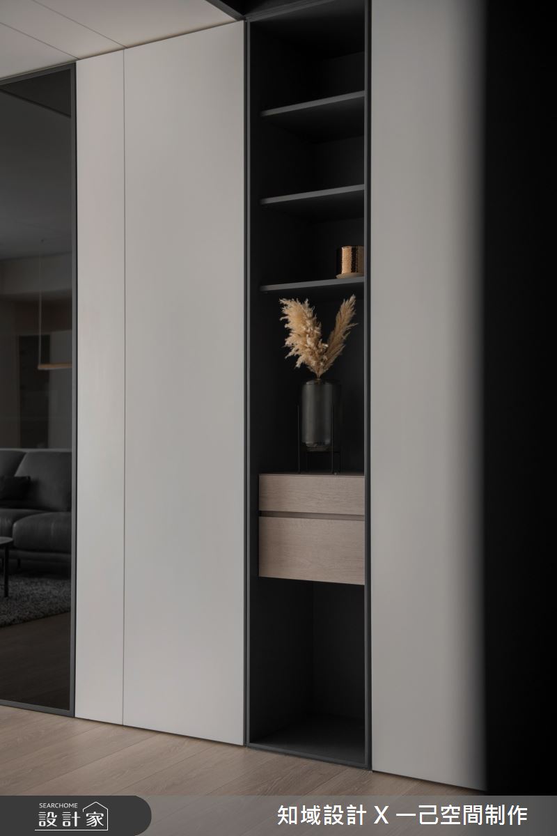 33坪新成屋(5年以下)＿混搭風玄關案例圖片＿知域設計 X 一己空間制作＿一己_輕風旦旦之11