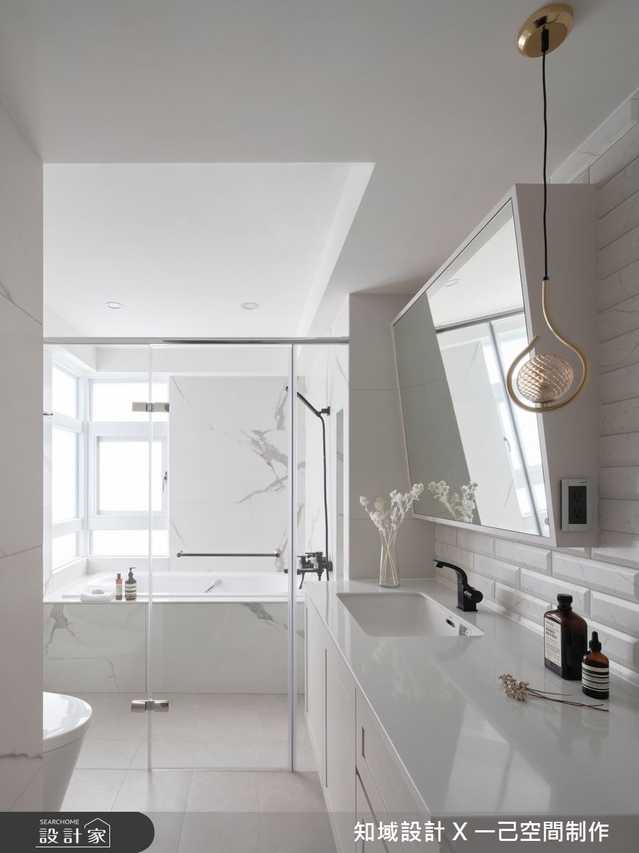 38坪中古屋(5~15年)＿美式風浴室案例圖片＿知域設計 X 一己空間制作＿知域_珏之26