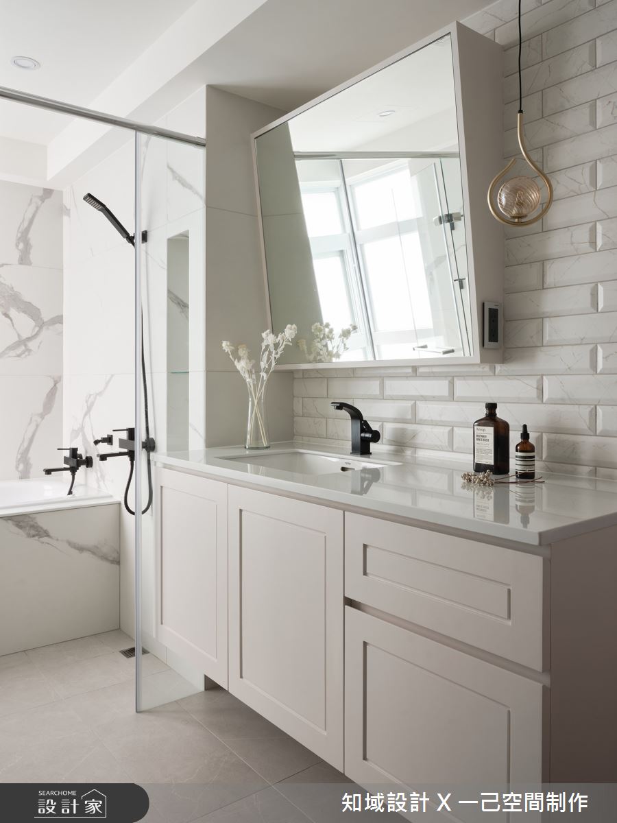 38坪中古屋(5~15年)＿美式風浴室案例圖片＿知域設計 X 一己空間制作＿知域_珏之27