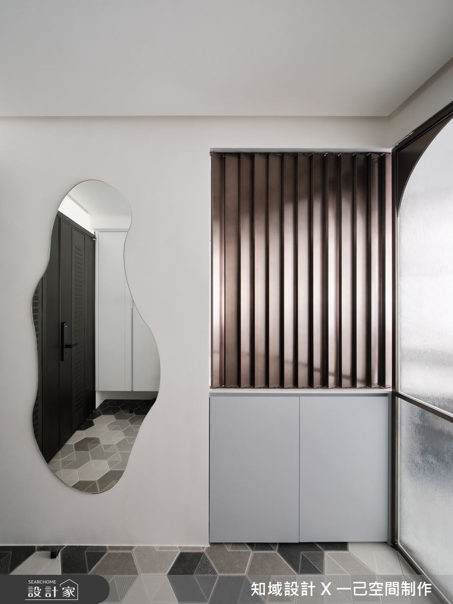 38坪中古屋(5~15年)＿美式風玄關案例圖片＿知域設計 X 一己空間制作＿知域_珏之1