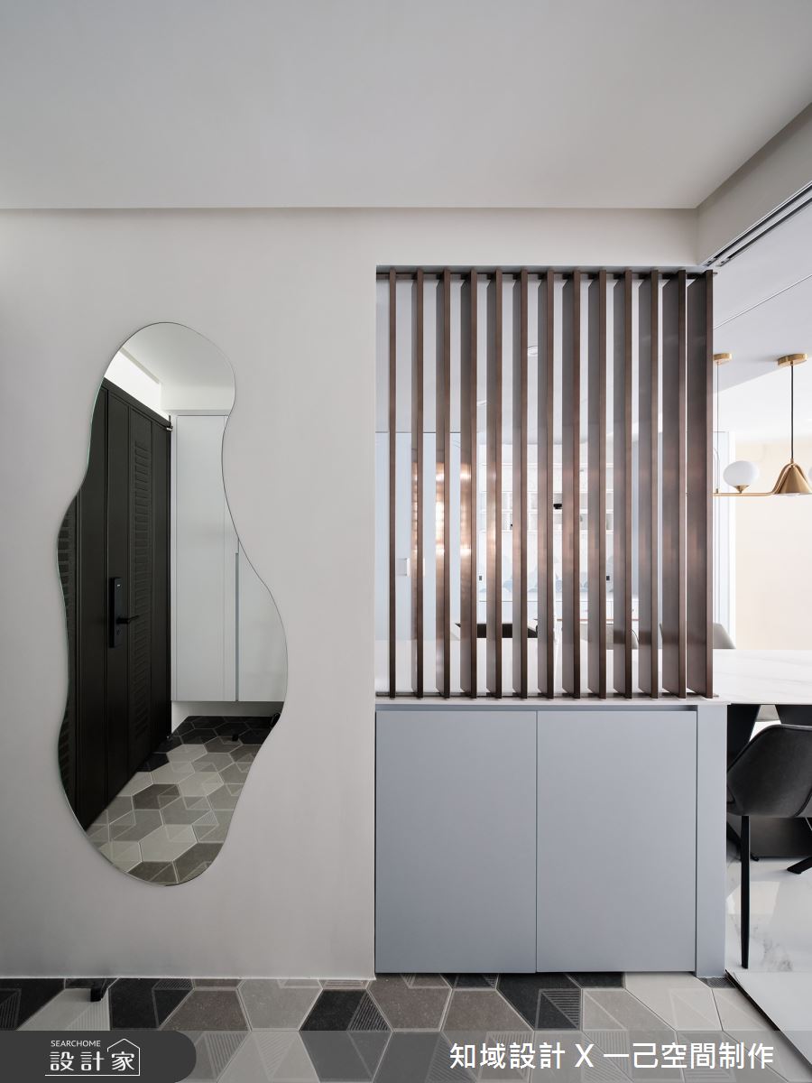 38坪中古屋(5~15年)＿美式風玄關案例圖片＿知域設計 X 一己空間制作＿知域_珏之2