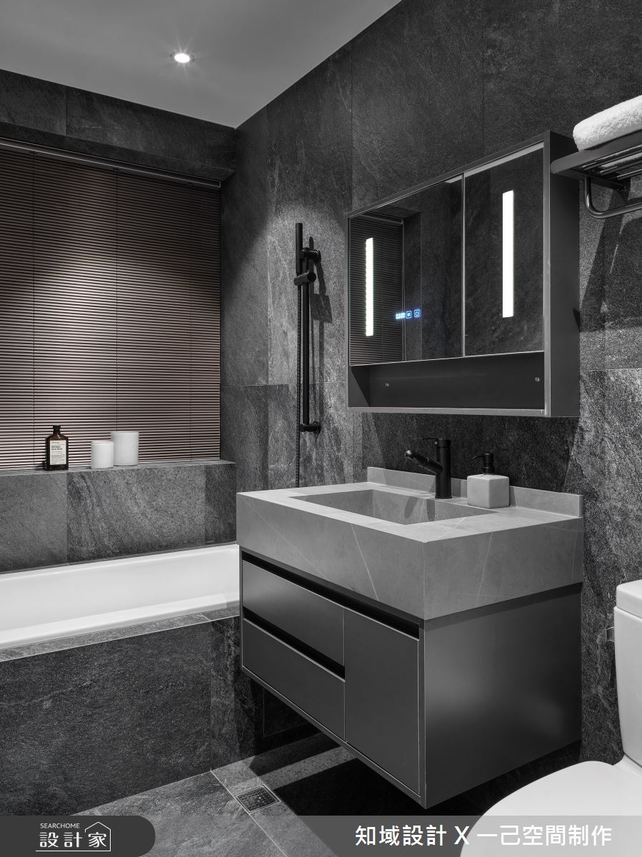 50坪中古屋(5~15年)＿混搭風浴室案例圖片＿知域設計 X 一己空間制作＿一己_昶 · 域之44