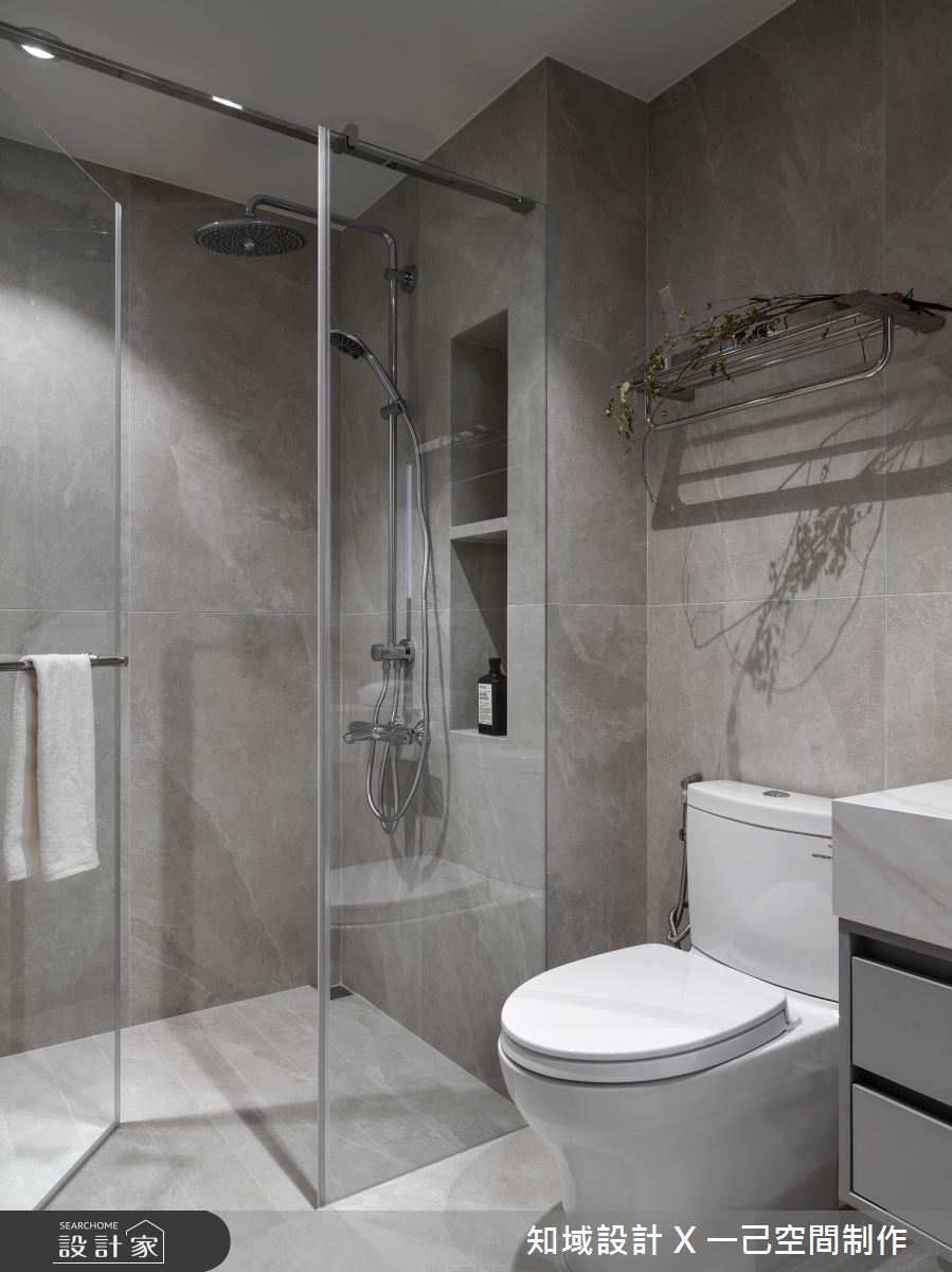 50坪中古屋(5~15年)＿混搭風浴室案例圖片＿知域設計 X 一己空間制作＿一己_昶 · 域之46