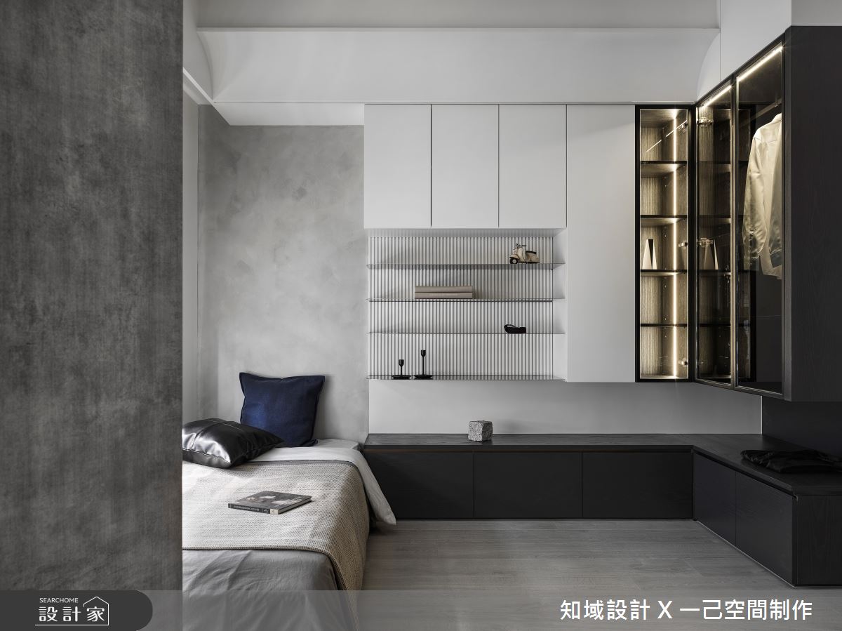 新成屋(5年以下)＿現代風臥室臥榻多功能室案例圖片＿知域設計 X 一己空間制作＿一己_墨砌之17