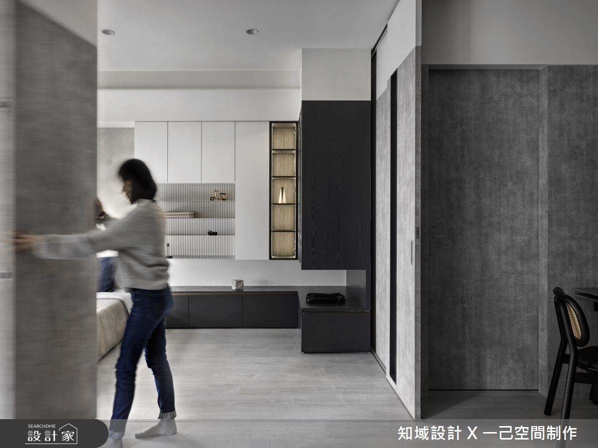 新成屋(5年以下)＿現代風臥室臥榻多功能室案例圖片＿知域設計 X 一己空間制作＿一己_墨砌之14
