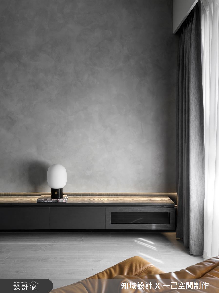 新成屋(5年以下)＿現代風客廳案例圖片＿知域設計 X 一己空間制作＿一己_墨砌之9