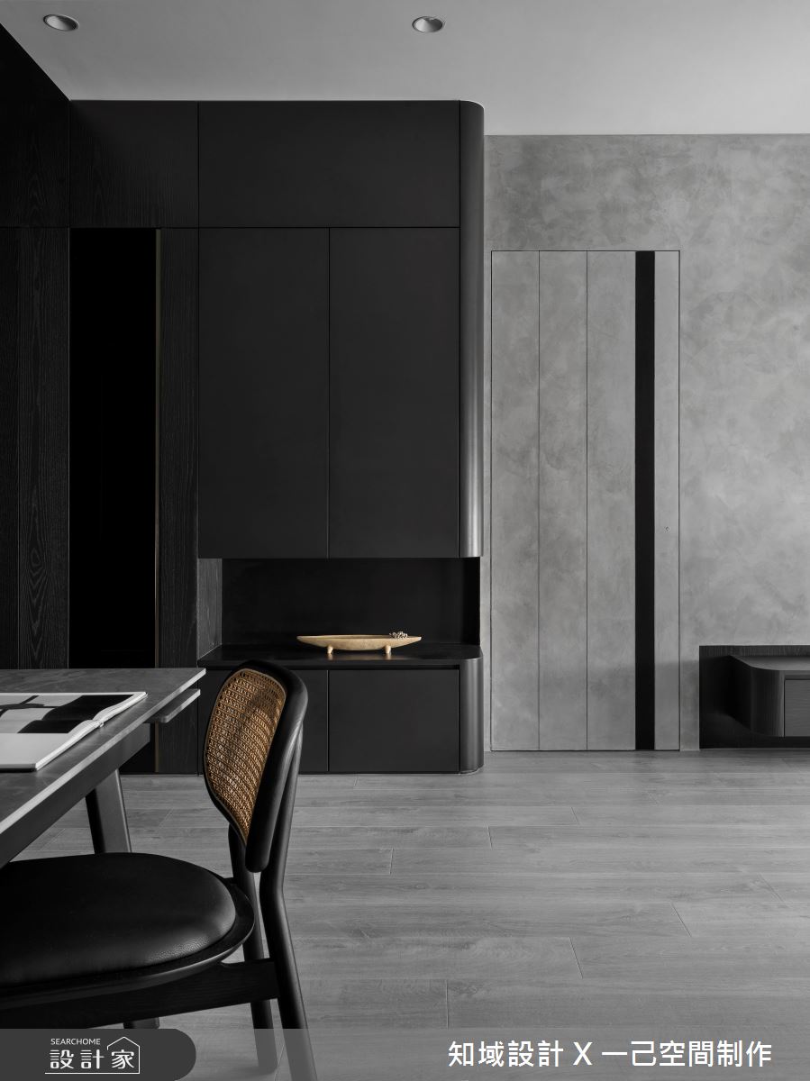 新成屋(5年以下)＿現代風餐廳案例圖片＿知域設計 X 一己空間制作＿一己_墨砌之3