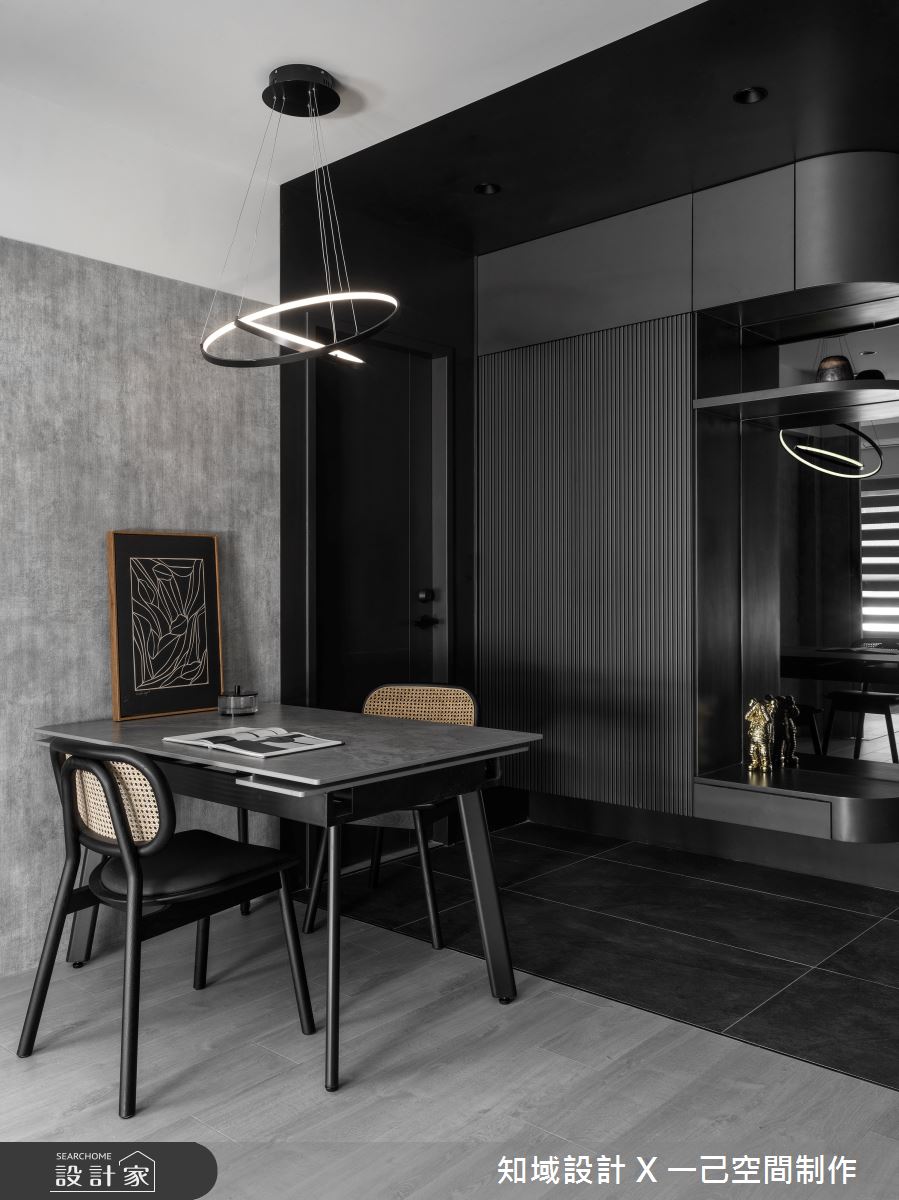 新成屋(5年以下)＿現代風餐廳案例圖片＿知域設計 X 一己空間制作＿一己_墨砌之5