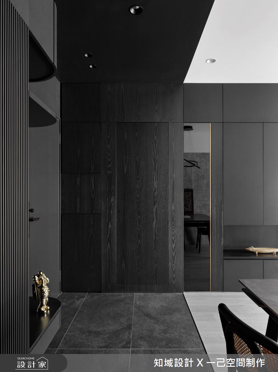 新成屋(5年以下)＿現代風玄關餐廳案例圖片＿知域設計 X 一己空間制作＿一己_墨砌之7