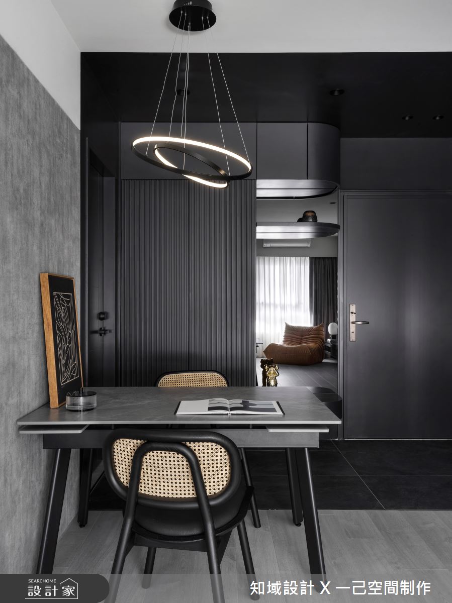 新成屋(5年以下)＿現代風餐廳案例圖片＿知域設計 X 一己空間制作＿一己_墨砌之4