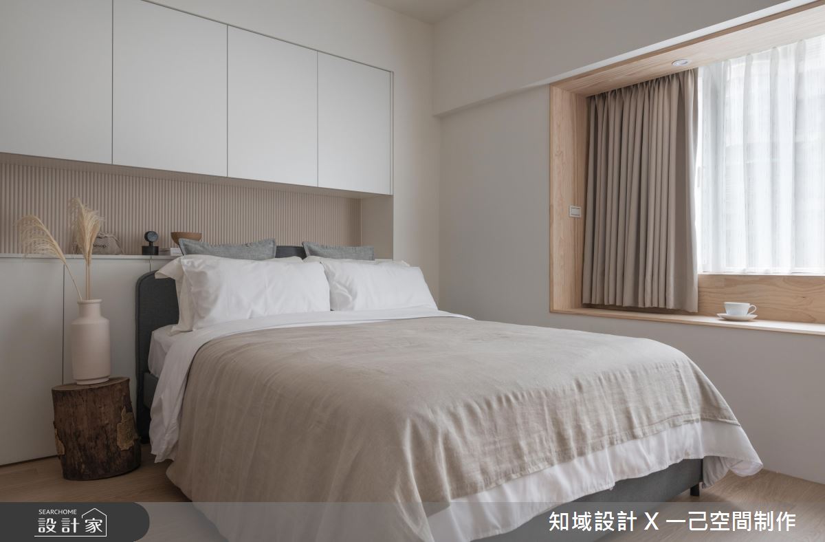 老屋(31~40年)＿北歐風臥室臥榻案例圖片＿知域設計 X 一己空間制作＿知域_途之21