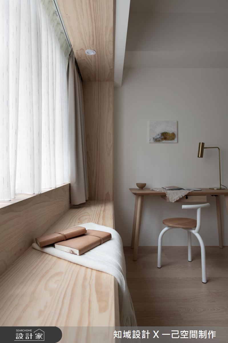 老屋(31~40年)＿北歐風臥室臥榻案例圖片＿知域設計 X 一己空間制作＿知域_途之24