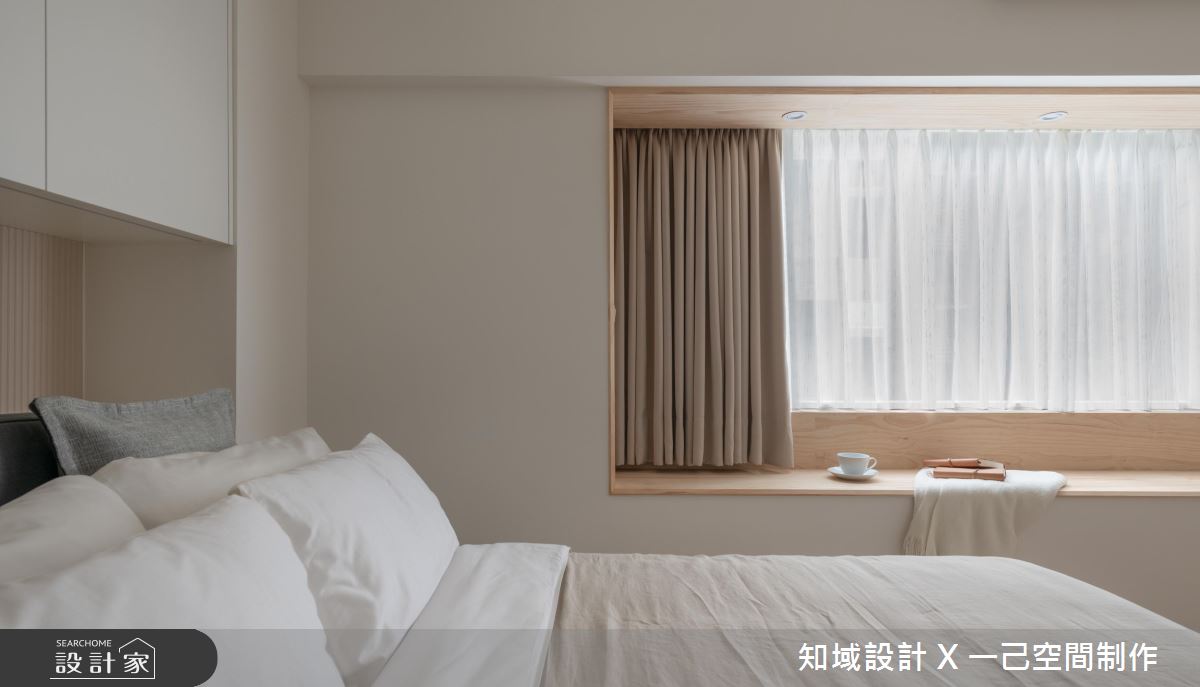 老屋(31~40年)＿北歐風臥室臥榻案例圖片＿知域設計 X 一己空間制作＿知域_途之23