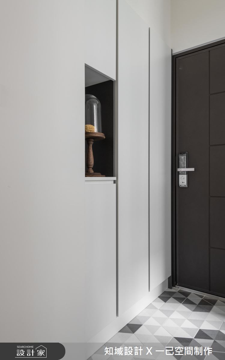 老屋(31~40年)＿北歐風玄關案例圖片＿知域設計 X 一己空間制作＿知域_途之1
